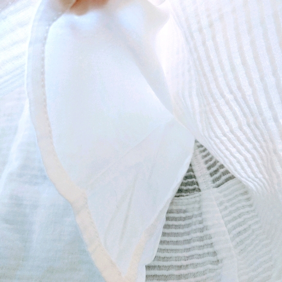 GAP sz 4 two layer white cotton mini dress - Picture 11 of 11